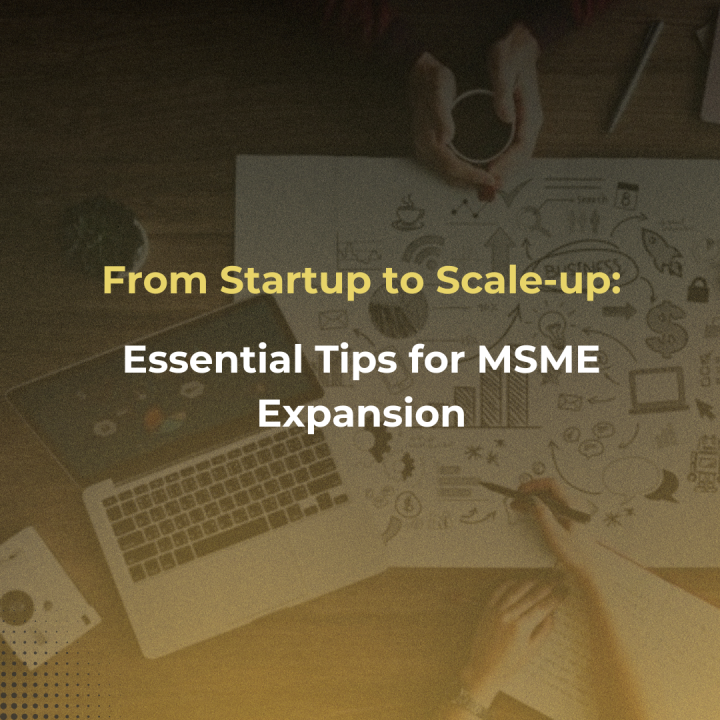 From Startup to Scale-up: Essential Tips for MSME Expansion