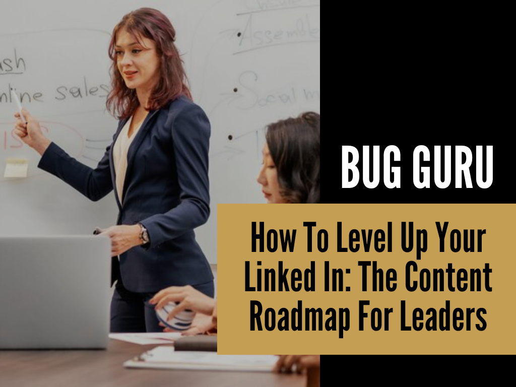 BUG GURU – How To Level Up Your Linked In: The Content Roadmap For Leaders